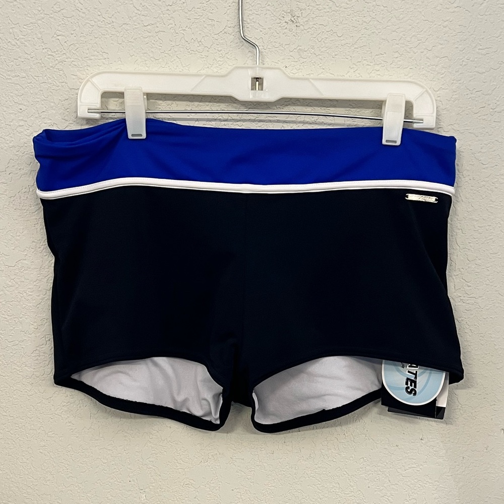 NWT Blue/Black Swim Shorts - Size 16